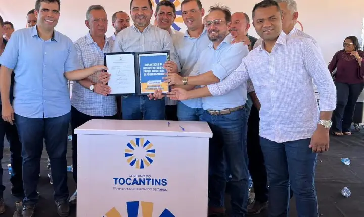 Acompanhado do Governador Wanderlei Barbosa, Antonio Andrade participa de lançamento de obras e prestigia comemoração do aniversár