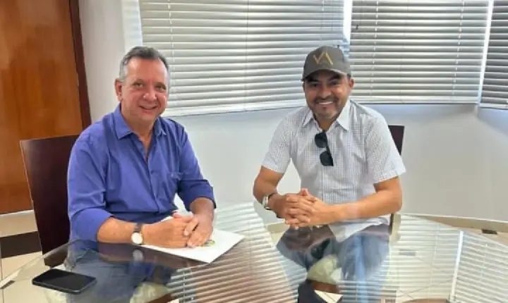 Deputado federal Antonio Andrade e o governador Wanderlei Barbosa discutem obras importantes para Porto Nacional